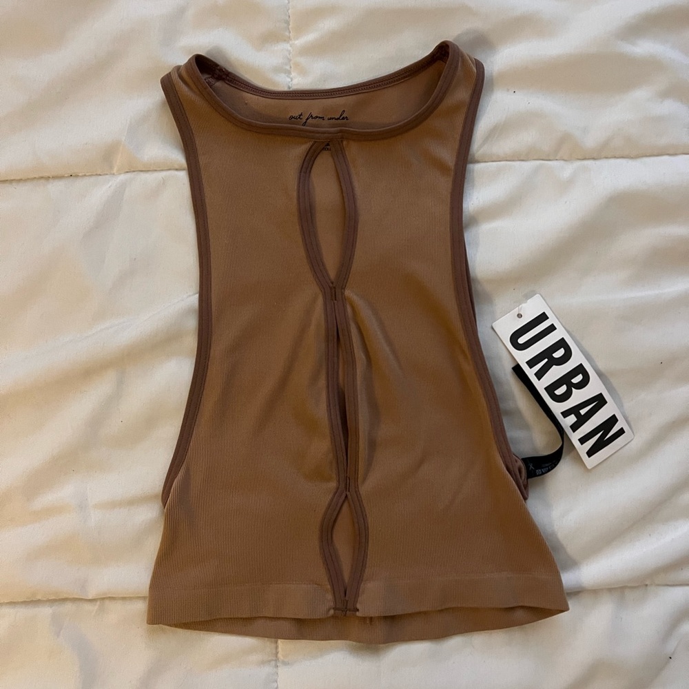 Urban cut out crop top